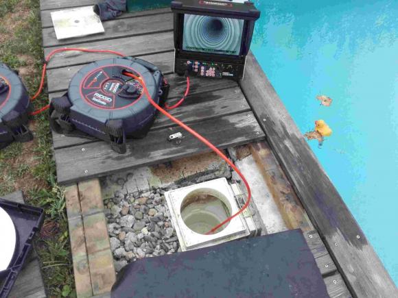 filtration piscine bouchee